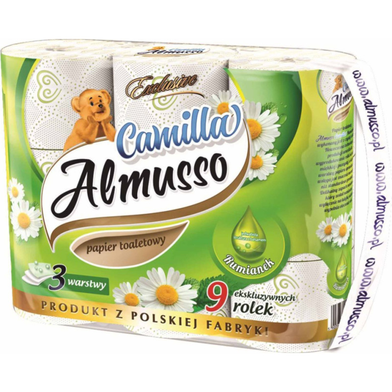 Almusso Camilla 3-ply toilet paper x9