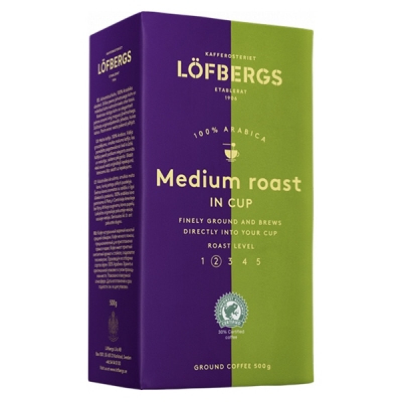 Lofbergs Medium Roast ground coffee 250g