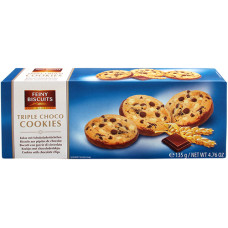 Feiny Biscuits Triple Choco cepumi 135g