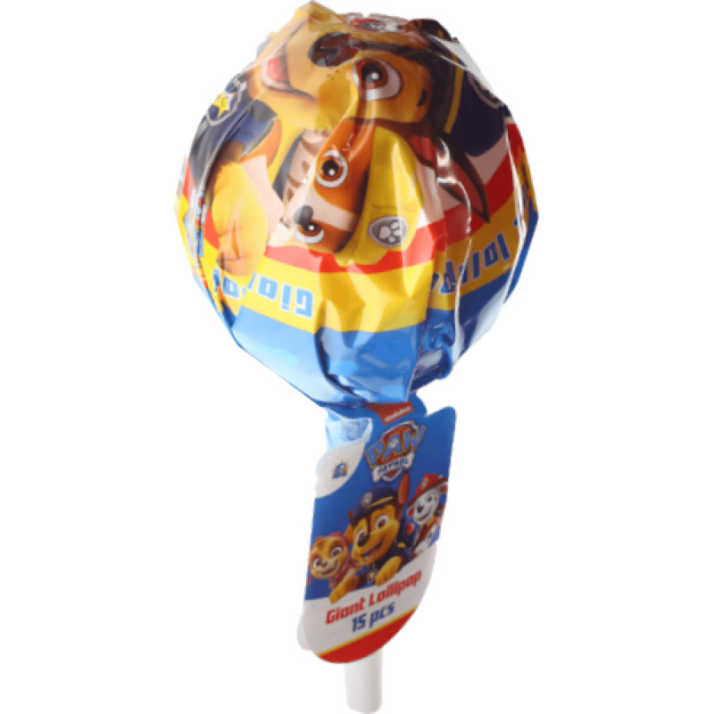 Paw Patrol giant lollipop on a stick 150g