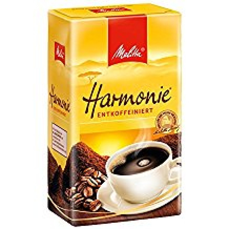 Melitta Harmonie decaffeinated ground coffee 500g