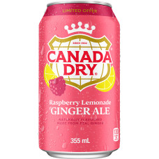 CANADA DRY USA limonāde Raspberry Ginger Ale 355ml