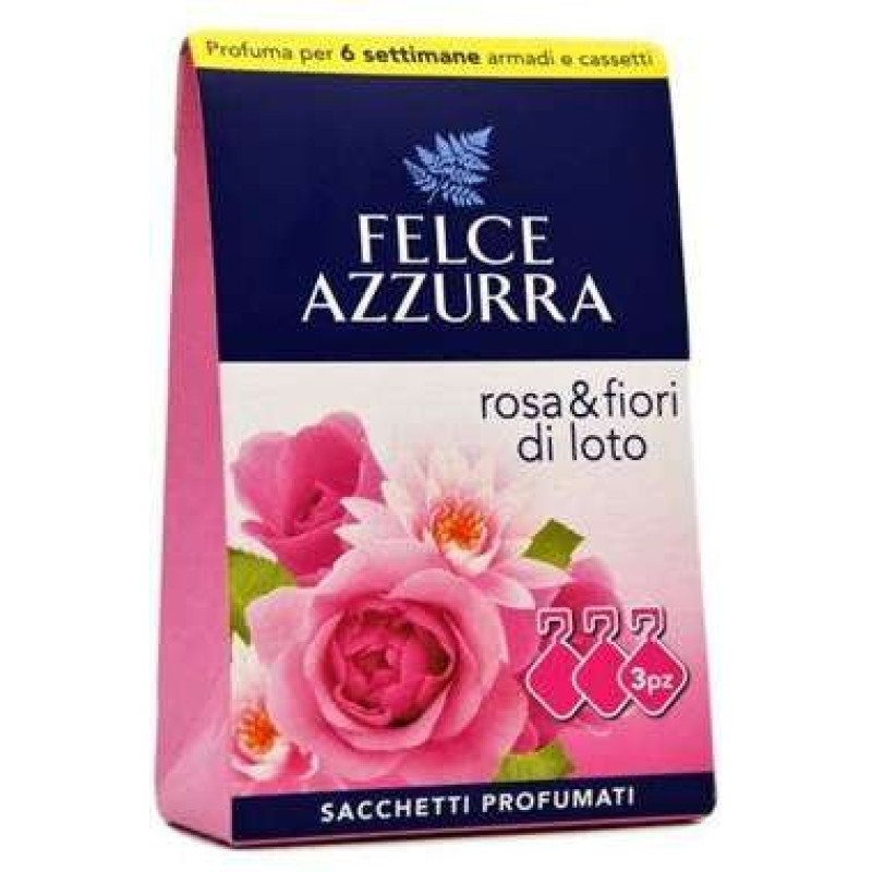 Felce Azzurra Rosa aromātiskie maisiņi x3