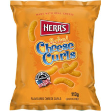 Herr's Cheese Curls kukurūzas uzkodas ar siera garšu 113g