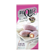 TW Mochi rice flour dessert with Taro milk cream flavor 150g