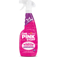 THE PINK STUFF logu un stiklu tīrīšanas līdzeklis ar rožu etiķi 750ml