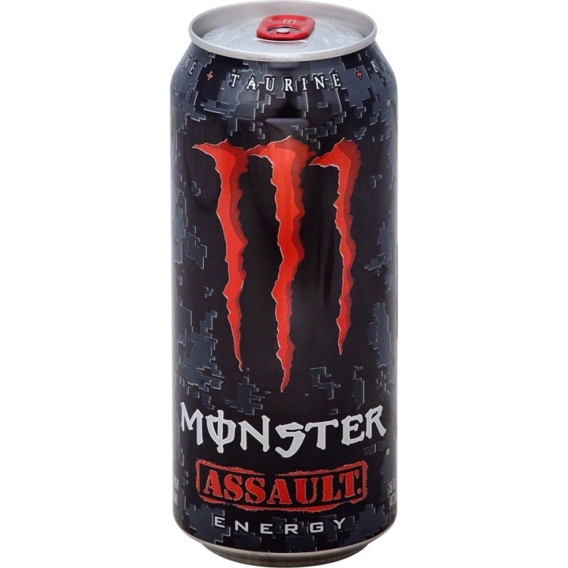 Monster Energy Assault enerģijas dzēriens 0,5L