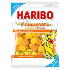 Haribo Primavera mīkstās konfektes ar persiku - aprikožu garšu 175g