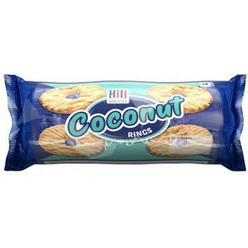 Hill Biscuits cepumi ar kokosriekstu garšu 150g