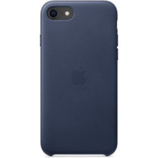 Apple Aizmugurējais vāciņš Apple - iPhone 7/8/SE2020/SE2022 Leather Case Midnight Blue