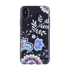 Devia Aizmugurējais vāciņš Devia Apple iPhone X Crystal Bloosom case Black