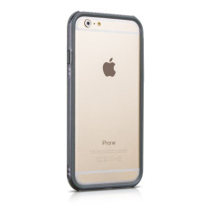 Hoco Aizmugurējais vāciņš Hoco  iPhone 6  Moving Shock-proof Silicon Bumper HI-T028 Gray