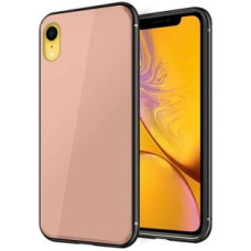 Greengo Aizmugurējais vāciņš GreenGo Apple iPhone XR GLASS Case Pink