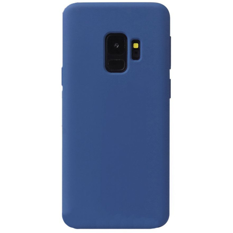 Evelatus Aizmugurējais vāciņš Evelatus Samsung Galaxy S9 Nano Silicone Case Soft Touch TPU Midnight Blue