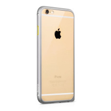 Apple Aizmugurējais vāciņš Apple  Apple iPhone 6 / 6S Blade Series Aluminium Bumper HI-T022 gray Apple