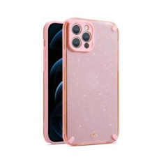 Ilike Aizmugurējais vāciņš iLike Apple IPHONE 12 PRO MAX ARMOR GLITTER CASE Pink