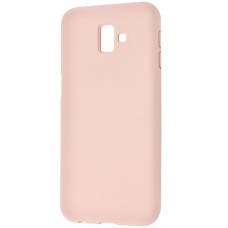 Evelatus Aizmugurējais vāciņš Evelatus Samsung Galaxy J4 Plus Nano Silicone Case Soft Touch TPU Pink Sand