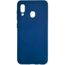 Evelatus Aizmugurējais vāciņš Evelatus Samsung A20 Silicon Case Dark Blue