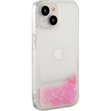 Ilike Aizmugurējais vāciņš iLike Apple iPhone 14 Silicone Case Water Glitter Pink