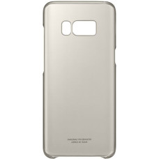 Samsung Aizmugurējais vāciņš Samsung  QG955CFE Clear Cover for Galalxy S8+ G955 Gold