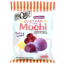 Q Brand biezpiena Mochi ar aveņu garšu 110g