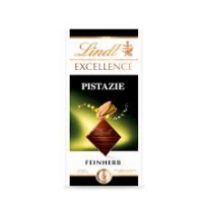 LINDT Excellence ar pistāciju gabaliņiem 100g