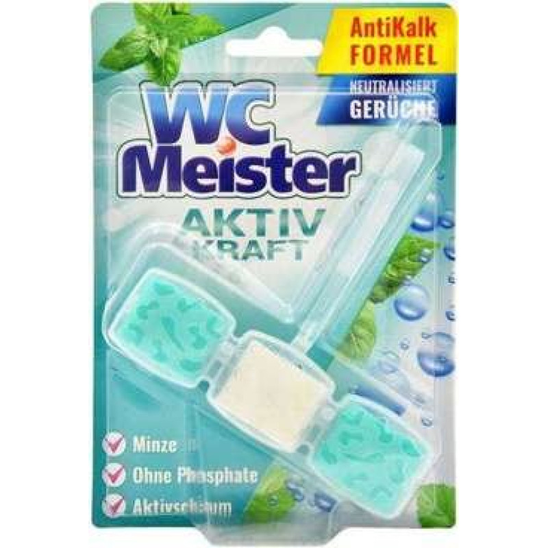 Wc Meister 45g toilet block with mint