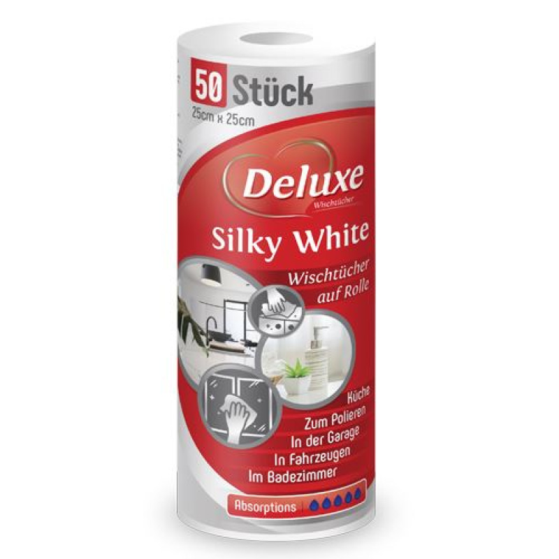 Deluxe "Silky White" virtuves dvielis, 50 loksnes