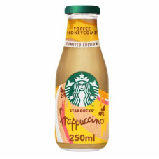 Starbucks Frappuccino coffee drink with toffee and honey flavor 0.25L