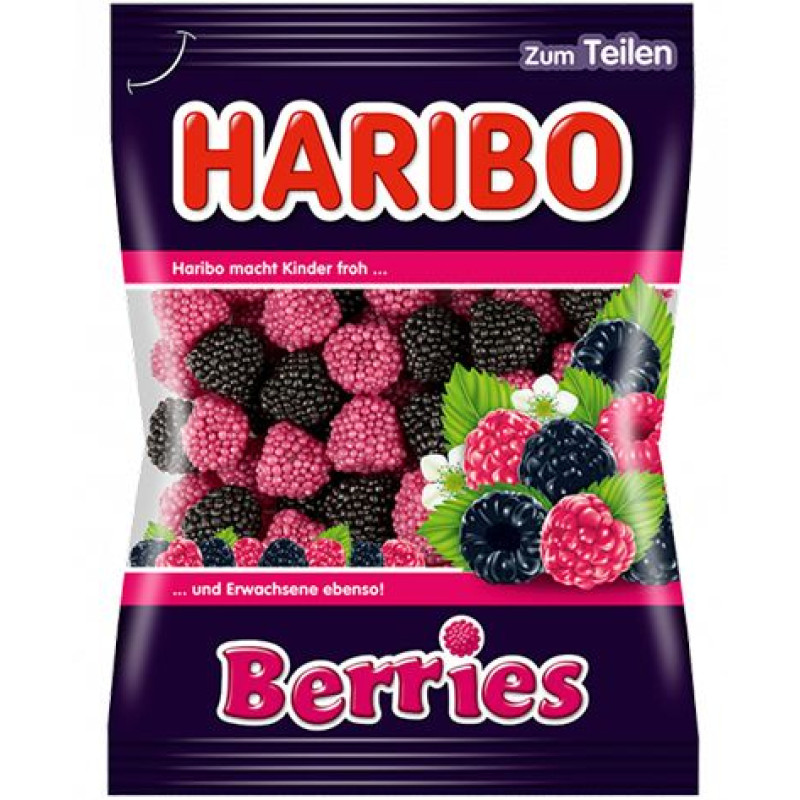 Haribo Berries želejas konfektes 200g