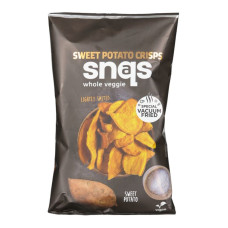 SNAQS Sweet Potato, Seasalt uzkodas 75g