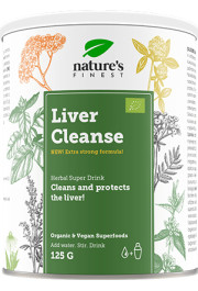 Nature's finest BIO LIVER CLEANSE super drink. Aknu attīrošs un stiprinošs BIO dzēriens, ar piena dadža ekstraktu, citronliānas ogām, artišokiem un kurkumu. 125g