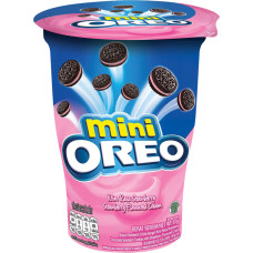 OREO MINI STRAWBERRY cepumi ar zemeņu garšu 67g