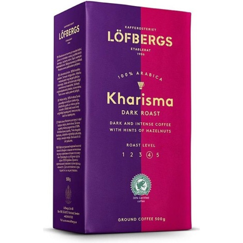 Lofbergs Kharisma Dark ground coffee 500g