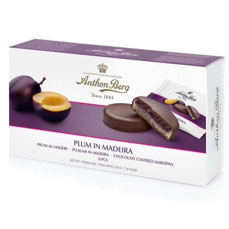 Anthon Berg chocolate candies with plums in Madeira 220g