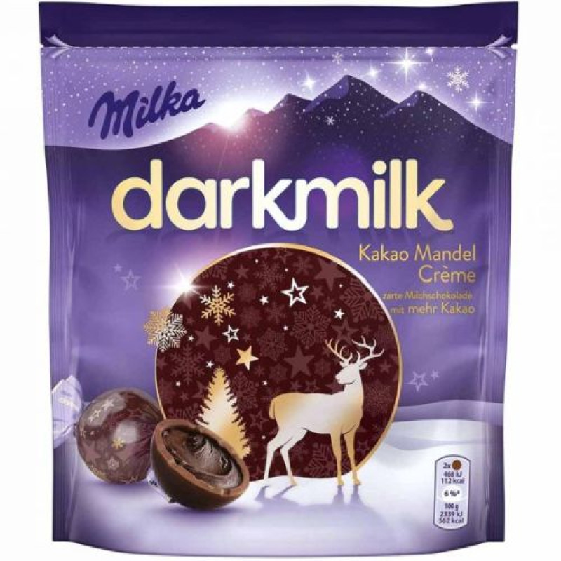 Milka Darkmilk Cocoa Almond Creme 100g