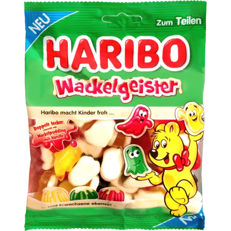 Haribo Wackelgeister želejas konfektes 175g