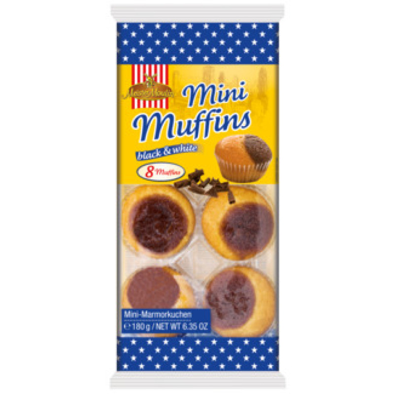 Meister Moulin mini marble muffins 8 pcs. 180 years