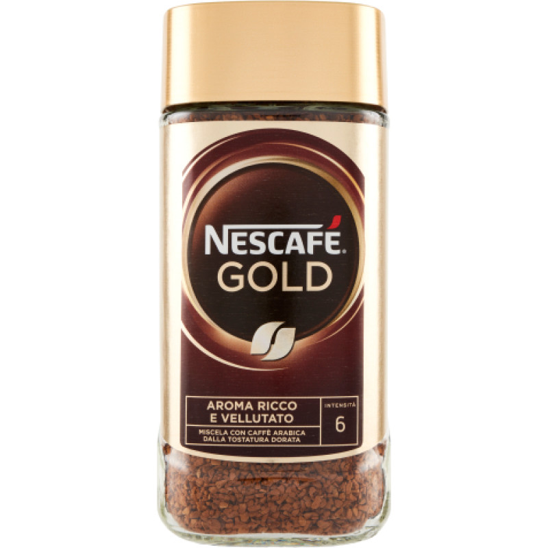 Кофе Nescafe Gold растворимый 200г.