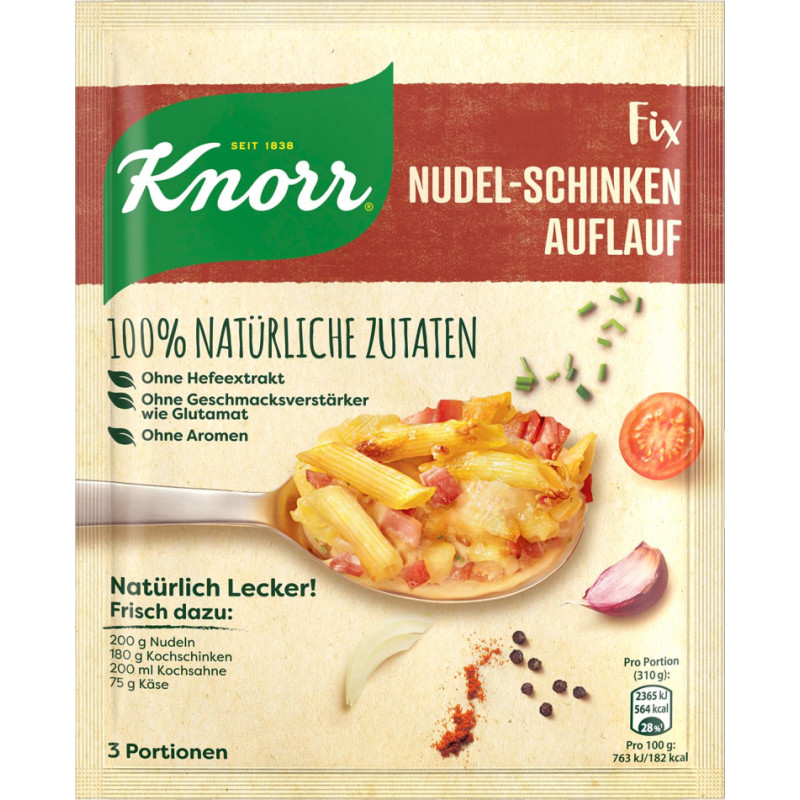 Knorr FIX Nudel-Schinken для приготовления макаронно-ветчинной запеканки 44г