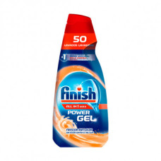 FINISH Allin1 Max Power Anti-odor mazgāšanas gēls trauku mašīnām (50x) 1L