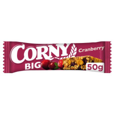 CORNY BIG dzērveņu musli batoniņš 50g