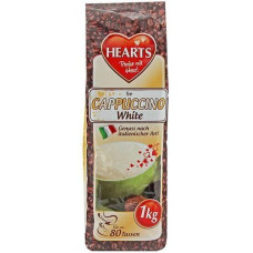 Смесь Hearts White Cappuccino для приготовления капучино 1кг