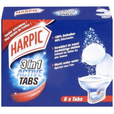 Harpic 3in1 Active Tabs toilet cleaning tablets 200g