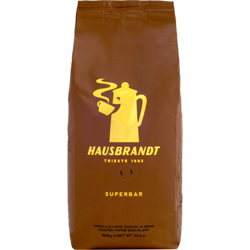 Кофе Hausbrandt Superbar в зернах 1кг.