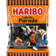 Haribo Lakrits Parade lakricas želejas konfektes 175g