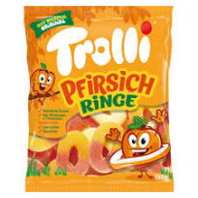 TROLLI peach jelly candies 150g