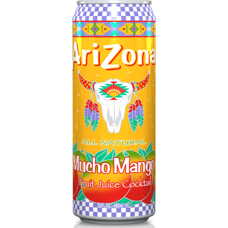 ARIZONA non-carbonated drink with mango flavor 652ml