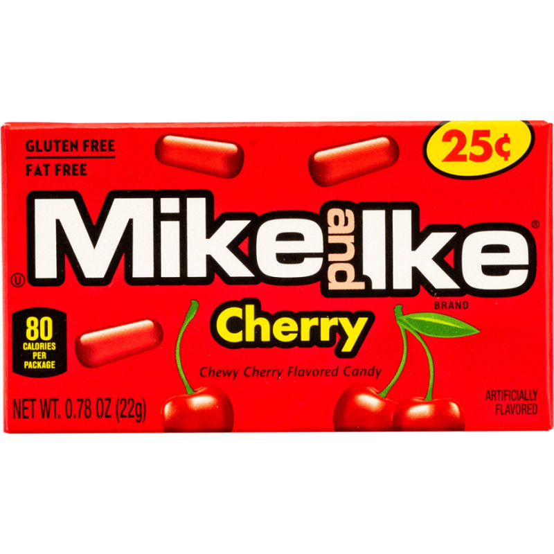 MIKE AND IKE (CHERRY) cherry flavoured cookies 22g