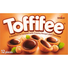 Storck Toffifee candies with nuts, nut cream, caramel and chocolate 100g